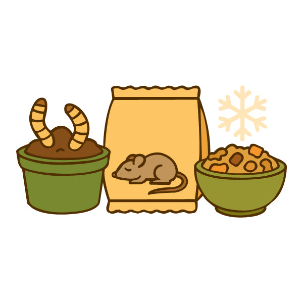 Live and Free Dried Feed