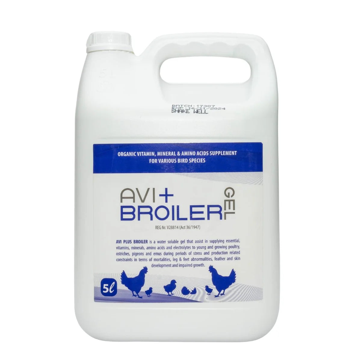 Avi Plus Broiler (Supplement For Poultry, Ostriches, Pet Birds & Pigeons) 1l
