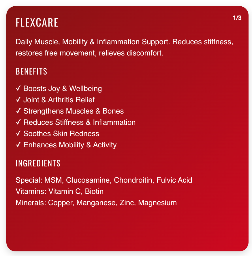 Flexcare Joint Supplement 1l