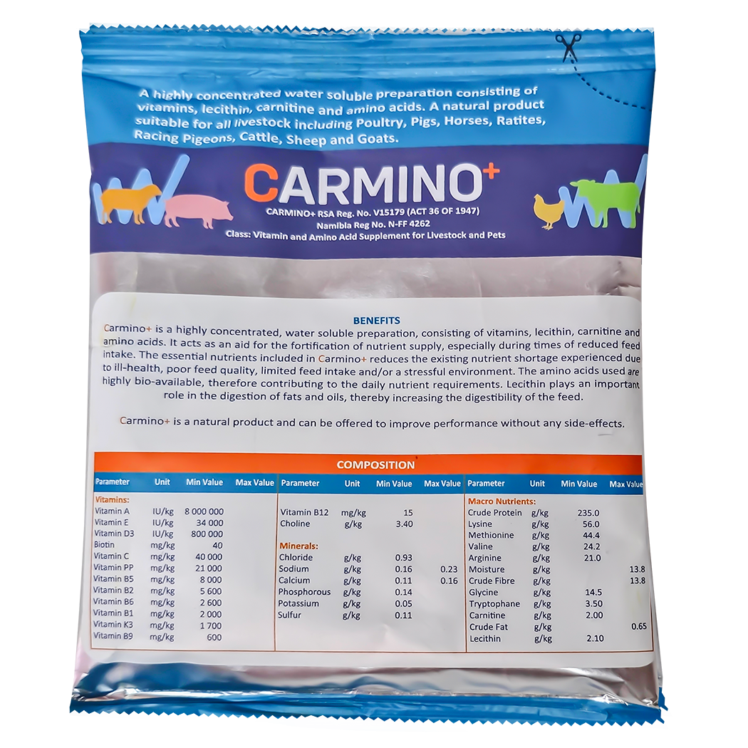 Carmino + Vitamins & Minerals 100g