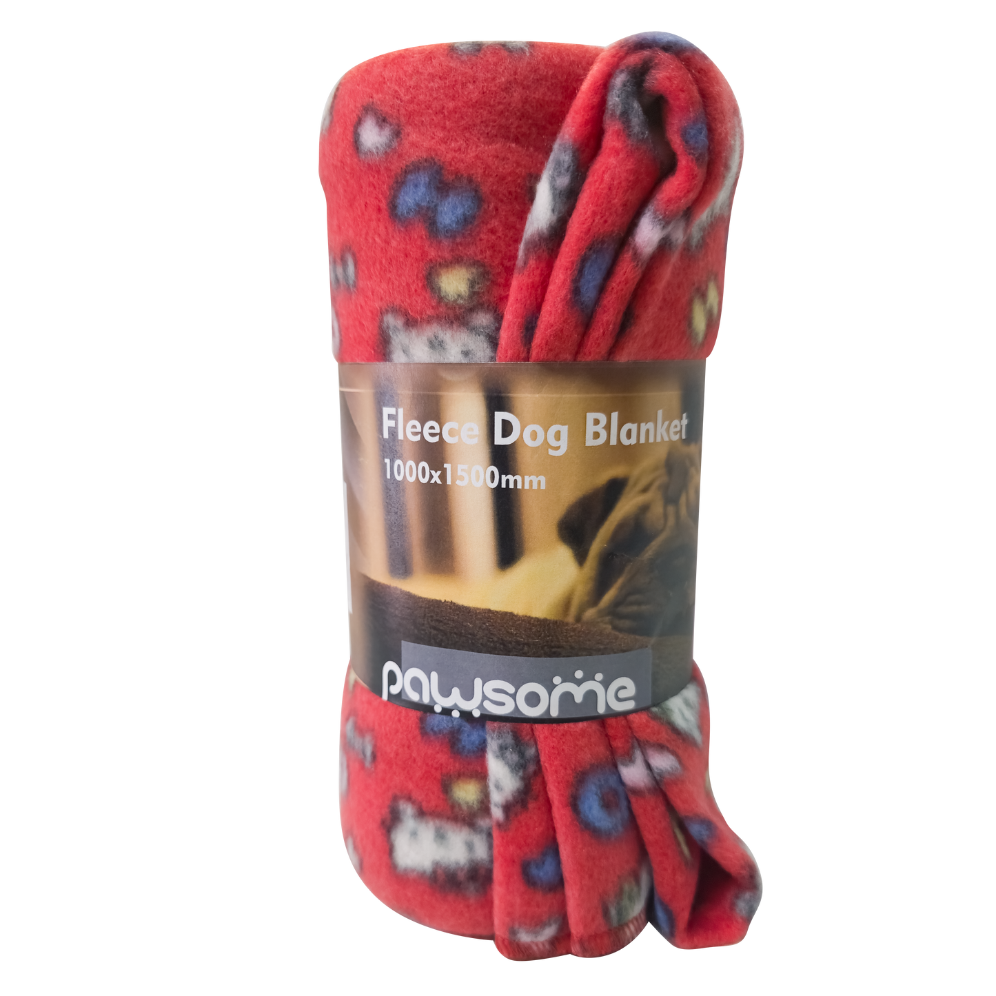 Dog Polar Fleece Blanket in 2 Sizes