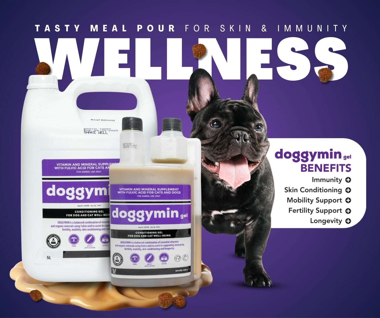 Doggymin Natural Vitamin & Mineral Supplement 1l
