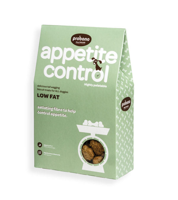 Probono Appetite Control Biscuits Treats for Dogs 350g