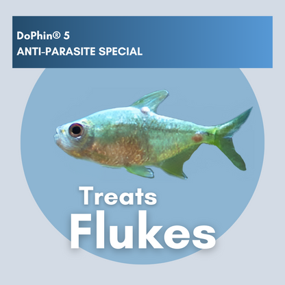 DoPhin® #5 Aquarium Anti-Parasite Treatment - Broad-Spectrum Formula 200ml