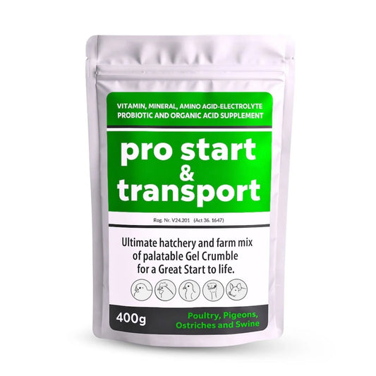 Pro Start & Transport for Birds (Critical survival & Stress Support for early life)