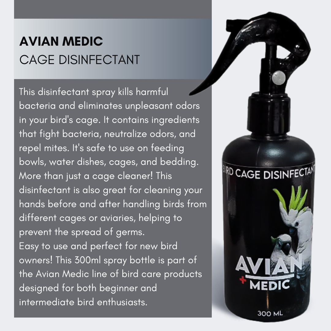 Bird Cage Disinfectant Spray 300ml