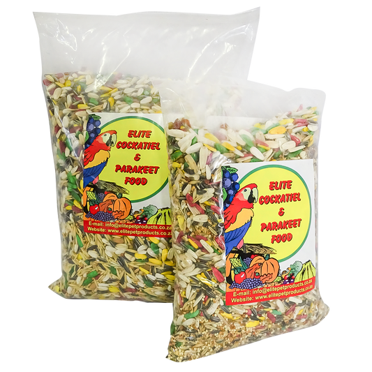 Elite Seeded Cockatiel and Parakeet Food