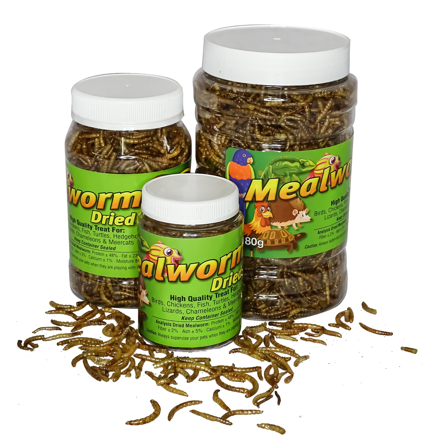 Freeze Dried Mealworms