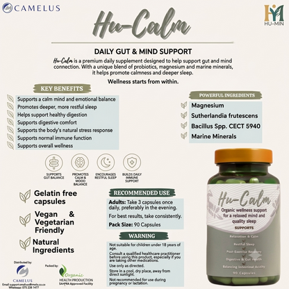 HuCalm Daily Gut & Mind Support