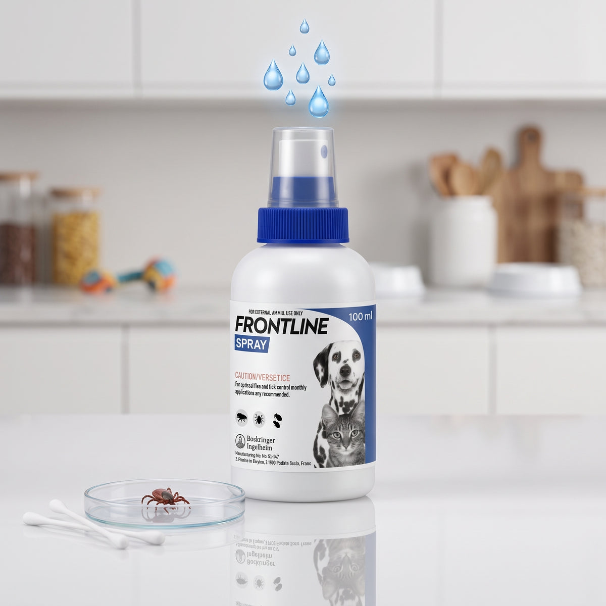 Frontline Plus for Cats & Dogs | Advanced Flea & Tick Spot-On 100ml