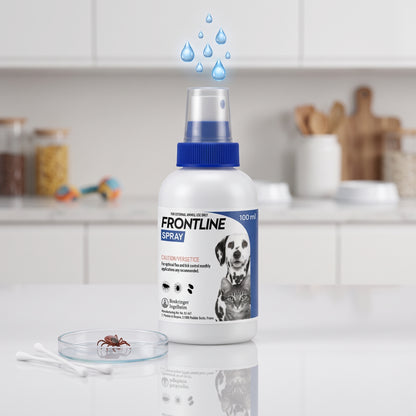 Frontline Plus for Cats & Dogs | Advanced Flea & Tick Spot-On 100ml