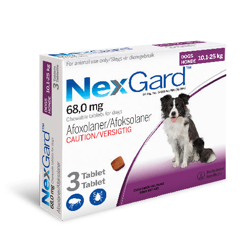 Nexgard Parasite Control Chewies for Dogs