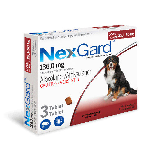 Nexgard Parasite Control Chewies for Dogs