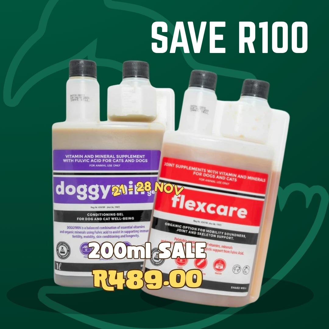 SAVE R100: Flexcare  & Doggymin Supplement SALE 200ml
