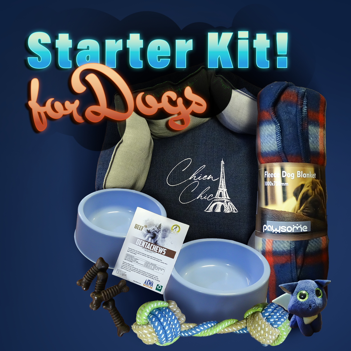 Dog Starter Kit for Small Breeds